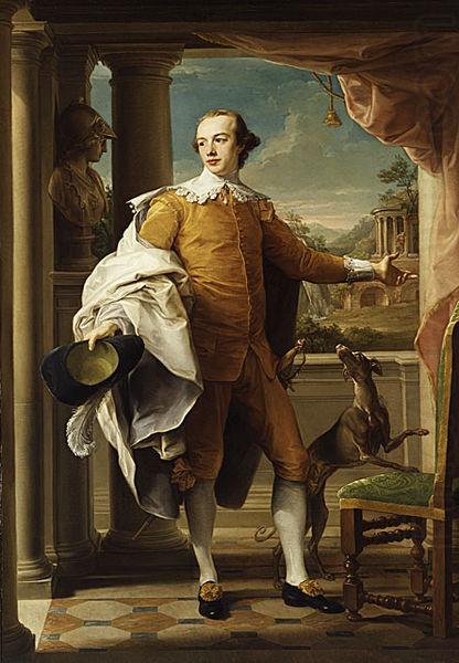 Pompeo Batoni Portrait of Sir Wyndham Knatchbull china oil painting image